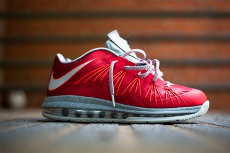 Air Max LeBron 10 Low 'University Red' - Nike - 579765 600 | GOAT