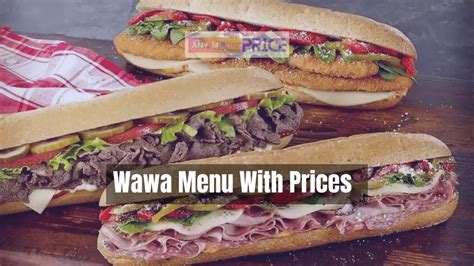 Wawa Menu With Prices - Hot Breakfast, Lunch & Dinner