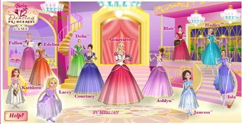 The Center Download Game: Barbie in the 12 Dancing Princesses Game