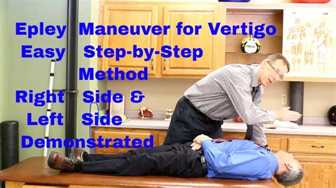 Epley Maneuver for Vertigo: EZ Step-by-Step (Right vs. Left Side) BPPV - YouTube Physical Health ...