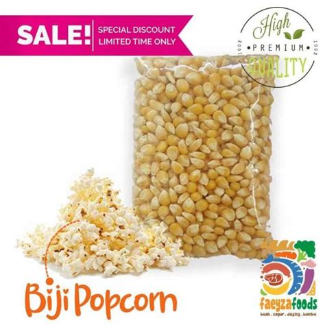 Jual Biji Jagung Popcorn PROMO (1 kg) di Seller faeyzafoods - Pondok Cabe Udik, Kota Tangerang ...