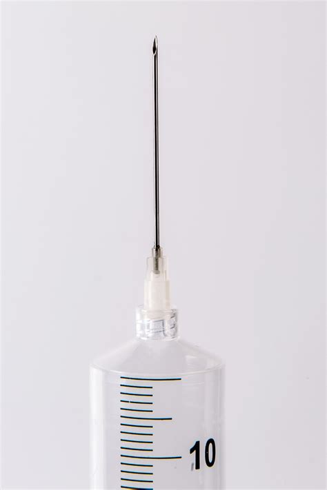 Syringe With A Needle Free Stock Photo - Public Domain Pictures
