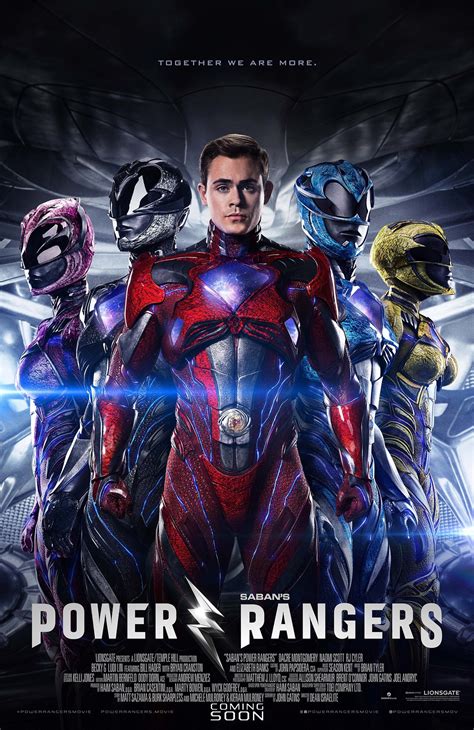 Red Ranger Goes Unmasked in Power Rangers Character Posters