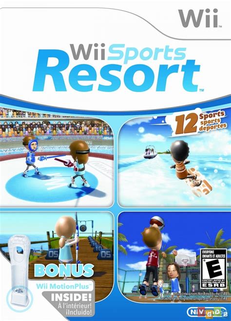 Wii Sports Resort - conjunto com Wii Motionplus - VGDB - Vídeo Game Data Base