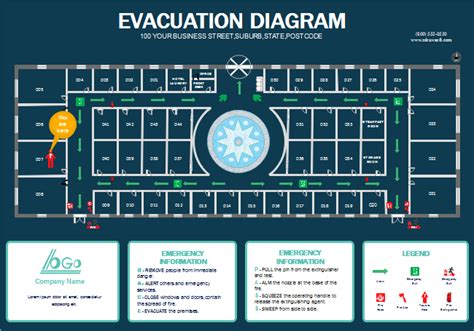 Free Hotel Fire Escape Plan Templates