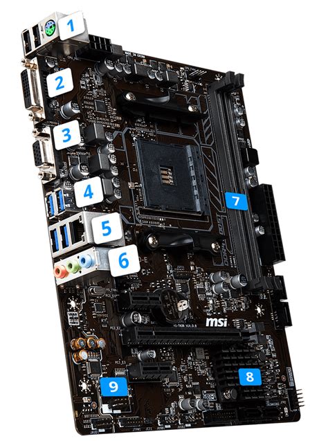 MSI A320M Pro E (AM4, AMD Promontory A320, DDR4, USB3.2, SATA3) – ToniX ...