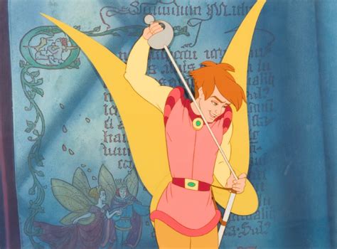 Thumbelina Prince Cornelius Production Cel & Background - ID:mar15thumb013 | Van Eaton Galleries