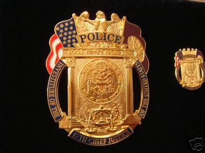 Supreme Court of the U.S. Investiture Police Badge | #25765980