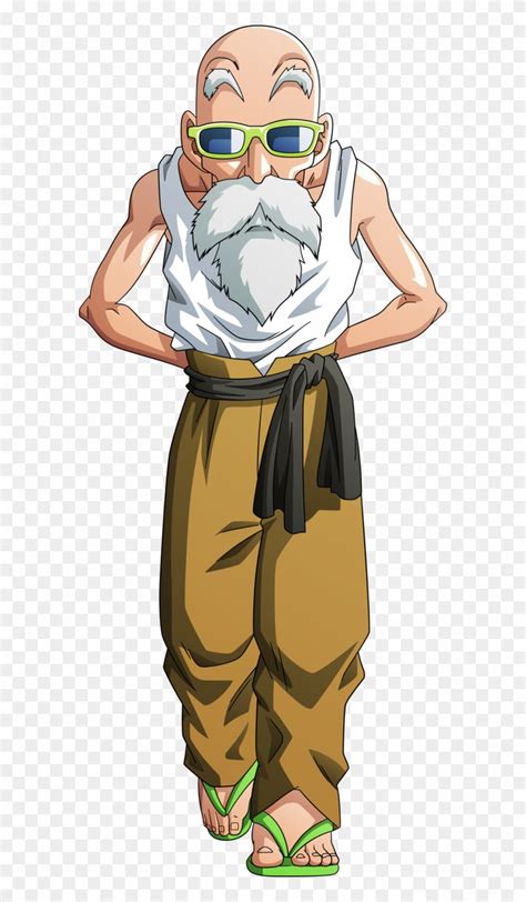 Master Roshi Png - Maestro Roshi Dragon Ball Super, Transparent Png ...