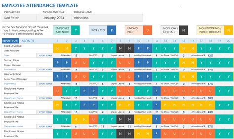 Free Google Sheets Attendance Templates & How-To | Smartsheet
