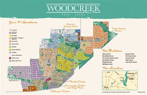 Site Plan | Woodcreek Rockwall | Fate, Texas