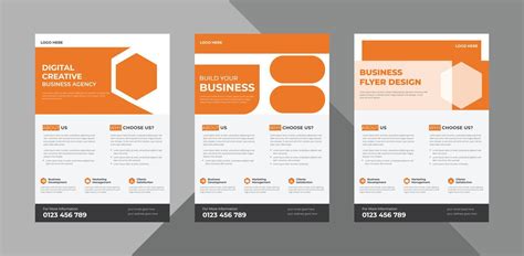 flyer design templates. business corporate flyer design ideas. poster leaflet brochure design ...