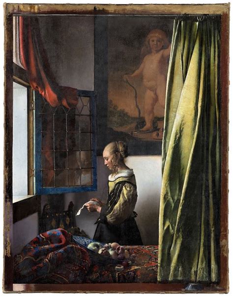 Vermeer Painting Restoration Reveals a Portrait of Cupid Hidden for ...