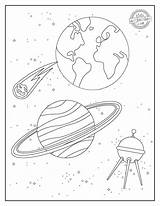 Coloring Pages Comet sketch template