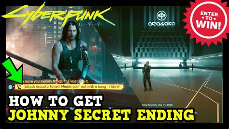 How to Get Johnny Secret Ending in Cyberpunk 2077 - Johnny Attack ...