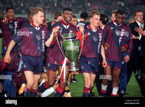 Ronald de boer celebration ajax hi-res stock photography and images - Alamy