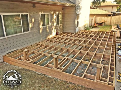 How to build a deck ground level – Builders Villa