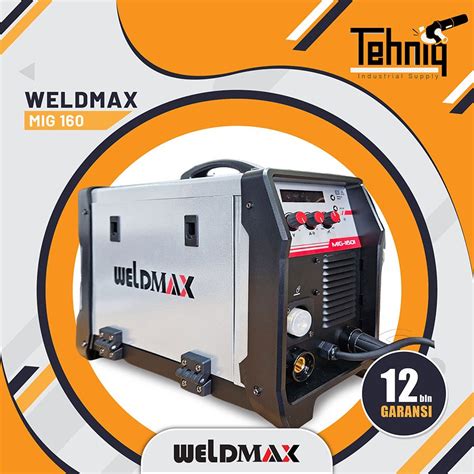 Jual MESIN LAS MIG-160I WELDMAX / MESIN LAS LISTRIK MIG MMA | Shopee ...