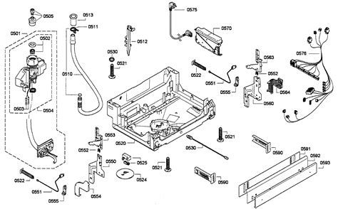 Siemens Dishwasher Parts Diagram - diagram meaning