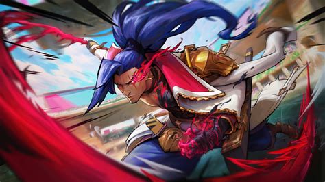 Soul Fighter Yasuo LoL Skin 4K 8K #9141k Wallpaper iPhone Phone