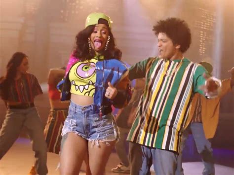 Bruno Mars & Cardi B Channel Their Inner '90s Kid For "Finesse" Remix! | Young Hollywood