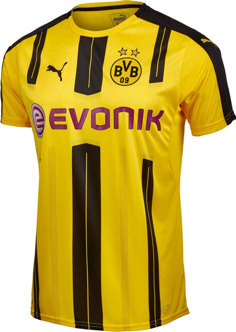 Puma Borussia Dortmund Home Jersey - 2016 Dortmund Soccer Jerseys