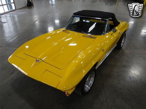 Yellow 1964 Chevrolet Corvette Convertible 327 Cid V8 4 Speed Manual Available N - Used ...