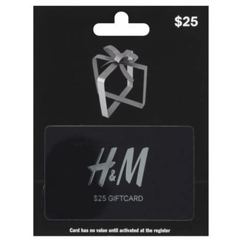 H&M $25 Gift Card, 1 ct - Kroger