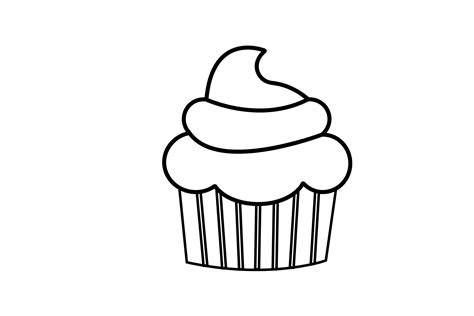 Birthday Cake outline Icons-02 By Printables Plazza | TheHungryJPEG