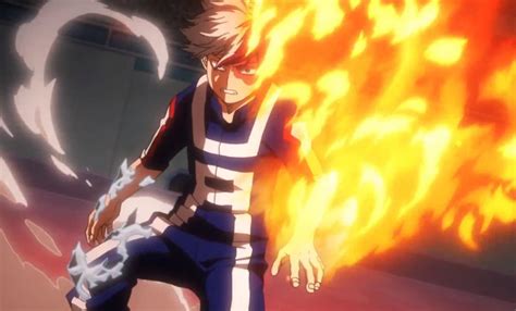 Novo capítulo de My Hero Academia mostrou Todoroki utilizando a sua ...