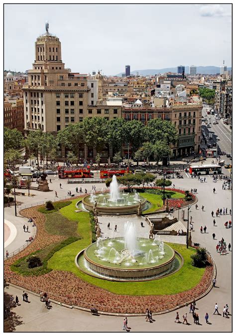 Plaza de Catalunya | Barcelona catalonia, Barcelona spain, Barcelona city