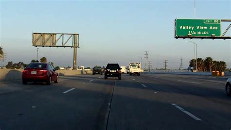 Santa Ana Freeway (Interstate 5 Exits 113 to 124) northbound - YouTube