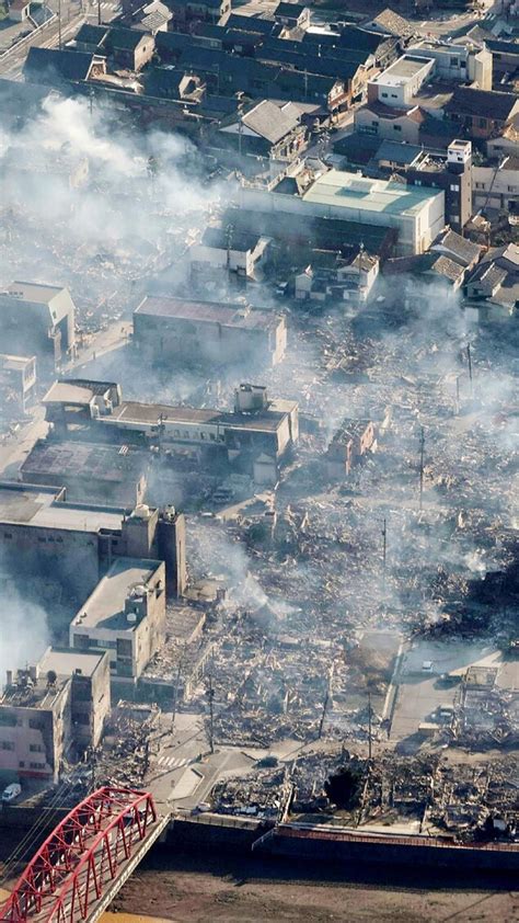 Ces images révèlent l’ampleur des séismes au Japon