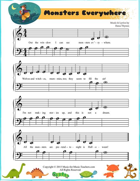 Free Printable Beginner Piano Sheet Music These Beginner Piano Songs Are Thus The. - Printable ...