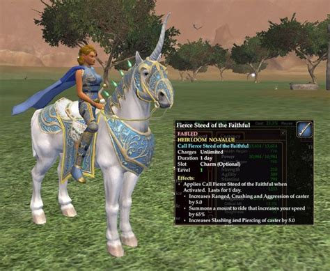 Fierce Steed of the Faithful | Mounts | EverQuest II | Mysstie's Gallery