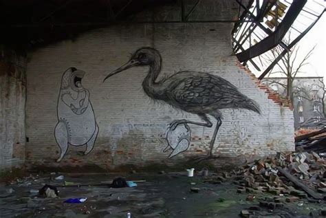 Fun Panorama: Graffiti with animals