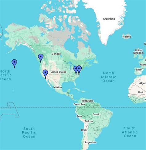 Us Aircraft Carrier Locations Map