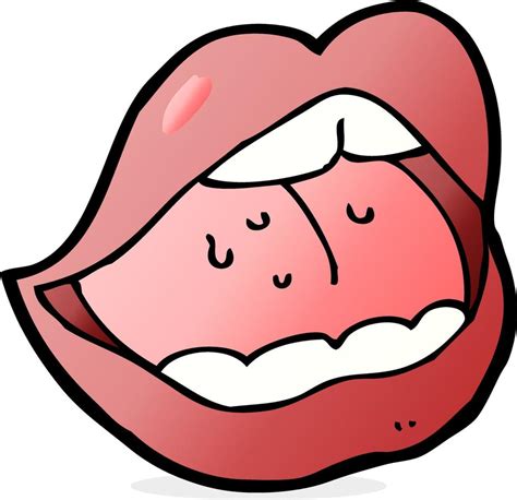 cartoon open mouth 12282777 Vector Art at Vecteezy