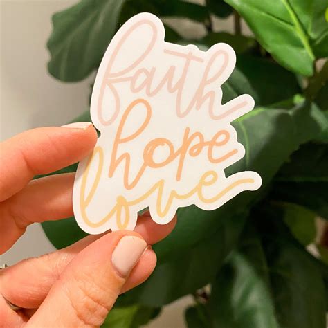 Sticker | Faith Hope Love – swaygirls