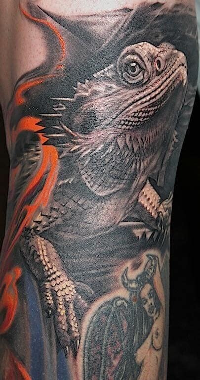 15 Bearded Dragon Tattoo Ideas, Designs, & Meanings | PetPress