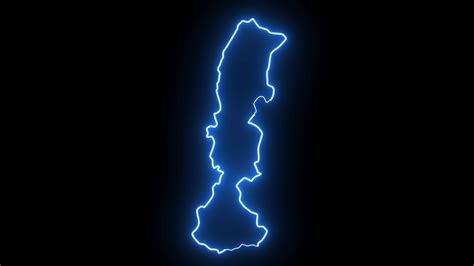 Chimoio map in mozambique with glowing neon effect 42607127 Stock Video at Vecteezy