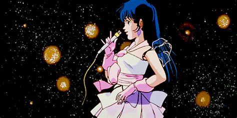 macross do you remember love gif | Macross anime, Anime romance, Anime