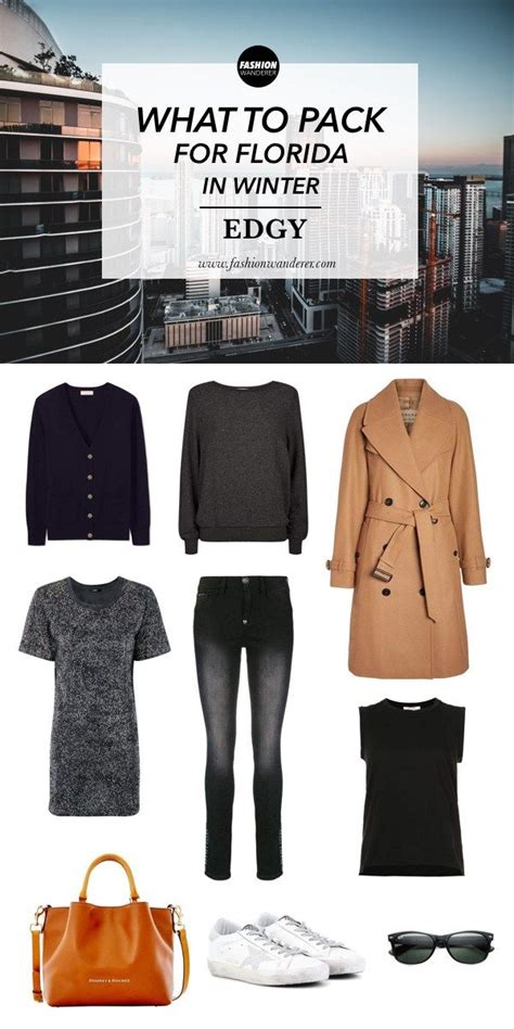 What To Pack For Florida In Winter | Fashion, Florida outfits, Edgy fashion