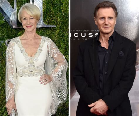 Helen Mirren and Liam Neeson starred together in 1981's Excalibur and ...