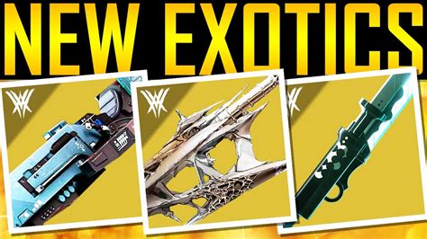 Destiny 2 - NEW WITCH QUEEN EXOTICS! *Everything* You Need to Know! - YouTube