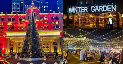 22 PHOTOS: Christmas Festive Winter Garden at Habtoor Palace Dubai 2021 | Dubai OFW