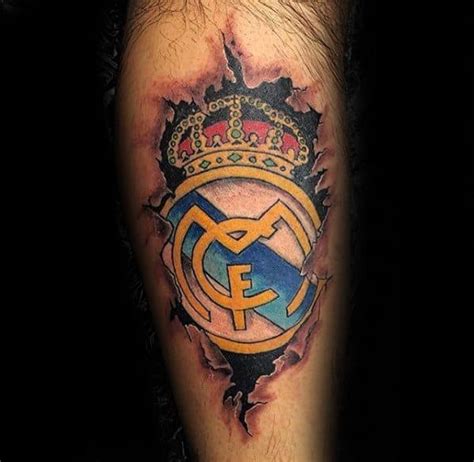 60 Epic Real Madrid Tattoo Designs for Men [2023 Guide]