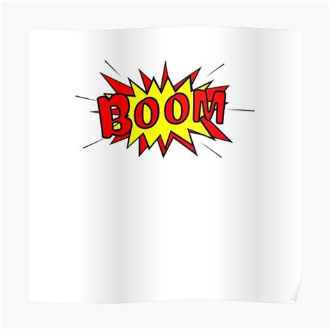 "Effects Boom in" Poster for Sale by ILiAsDesign | Redbubble