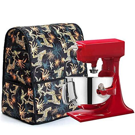 jenson007 RNAB07Q3X9XYT kitchen mixer cover with pockets, large size stand mixer covers ...