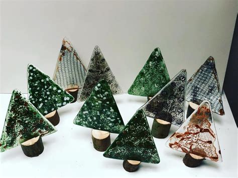 Petra Feder on Instagram: “Glass Christmas trees